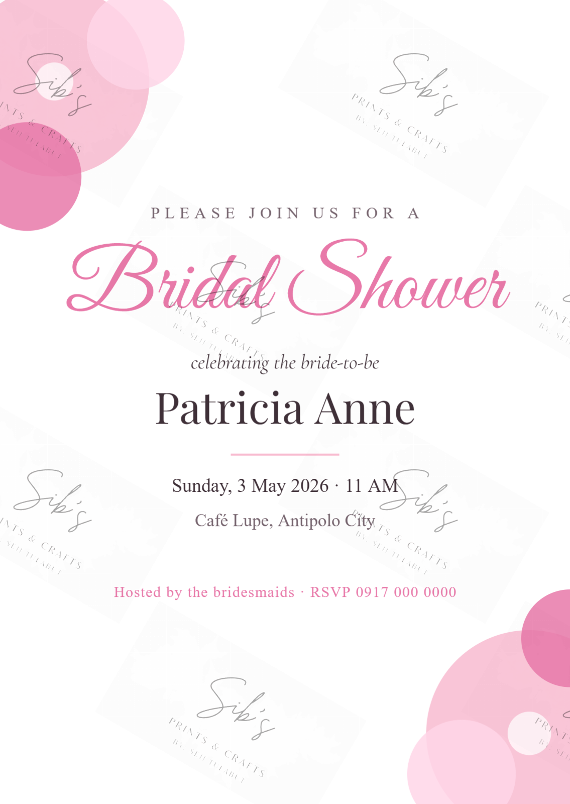 Blooming Bridal Shower